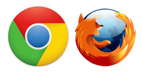 Chrome和FireFox浏览器图片